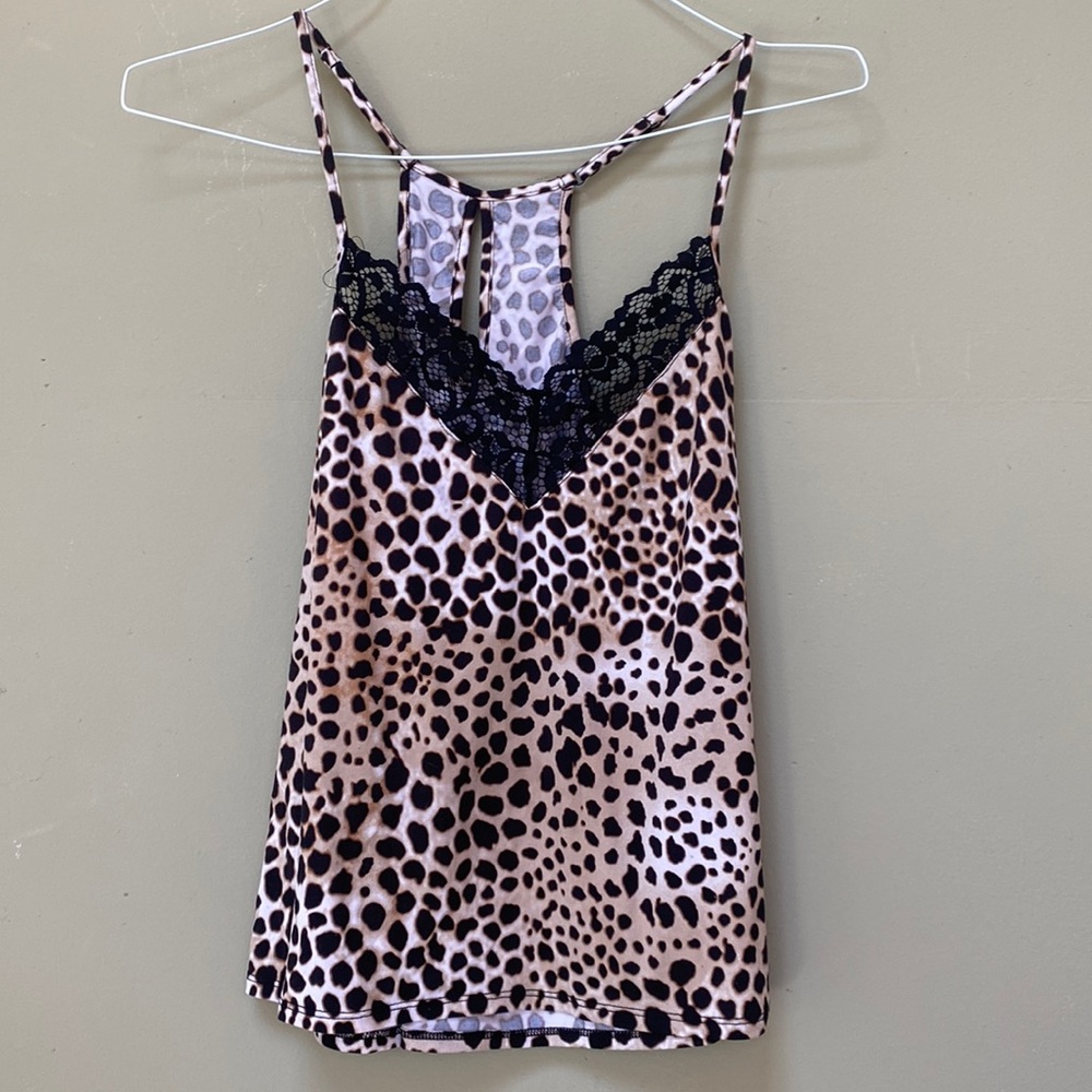 Leopard Pj Top